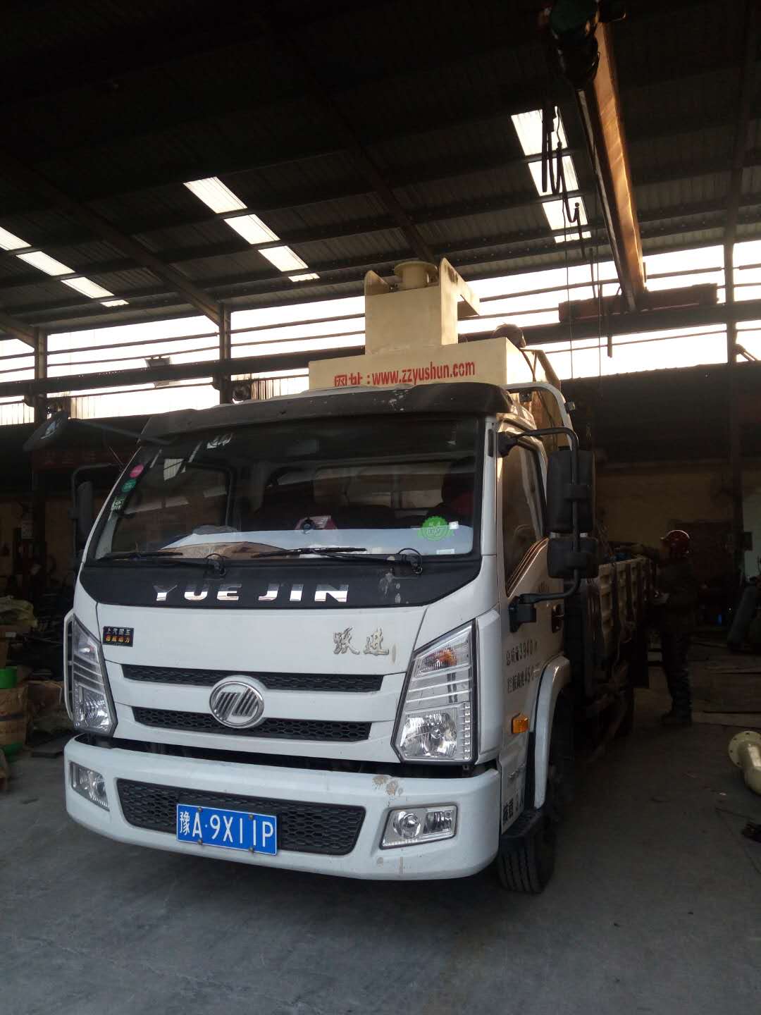 2017年12月27日发往河南漯河的细砂回收机